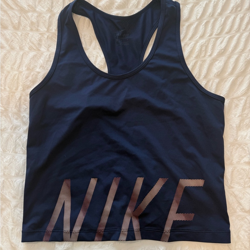 Nike Dark Blue Racerback Tank